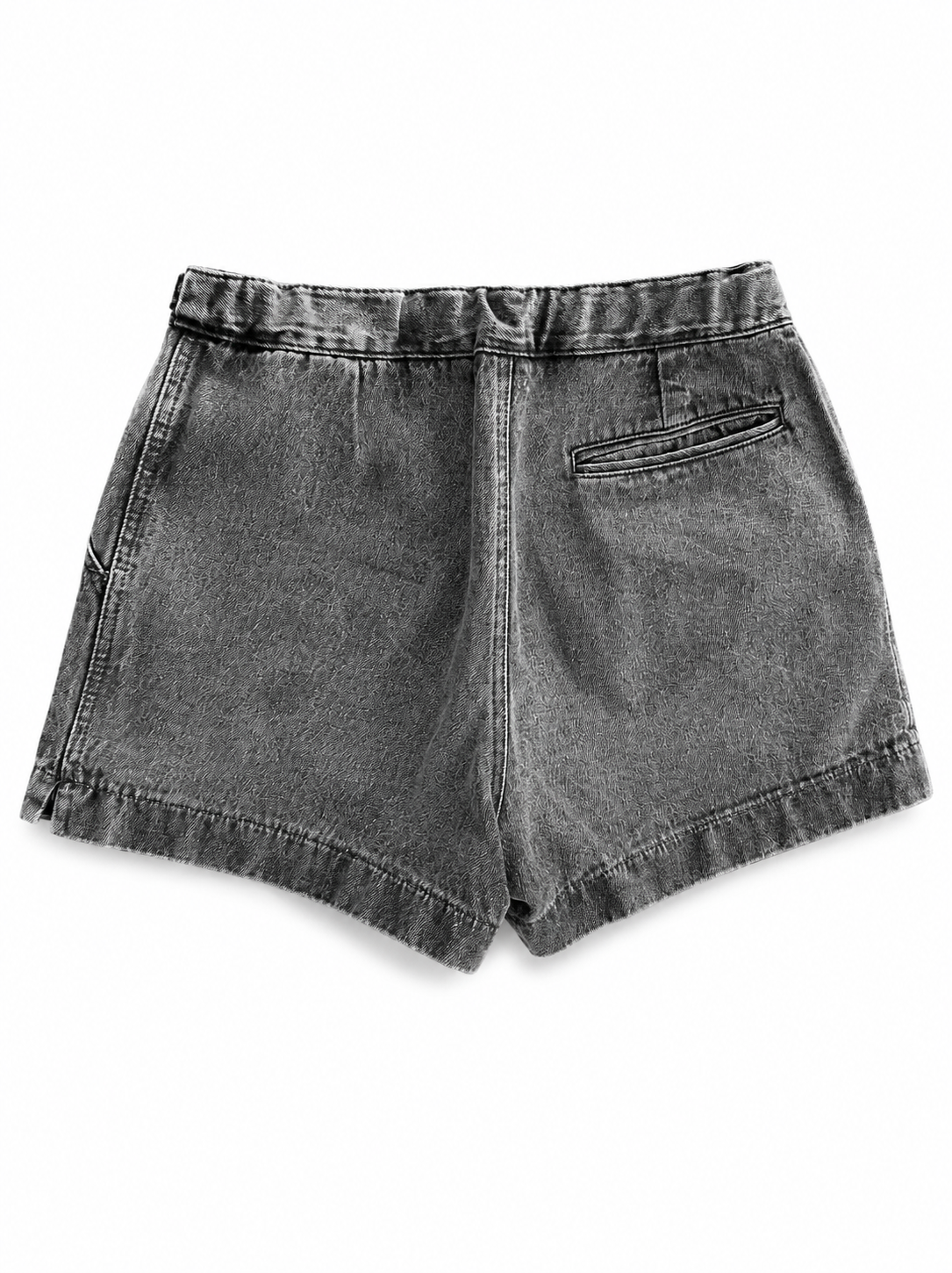 Short jean Nike gris délavé vintage