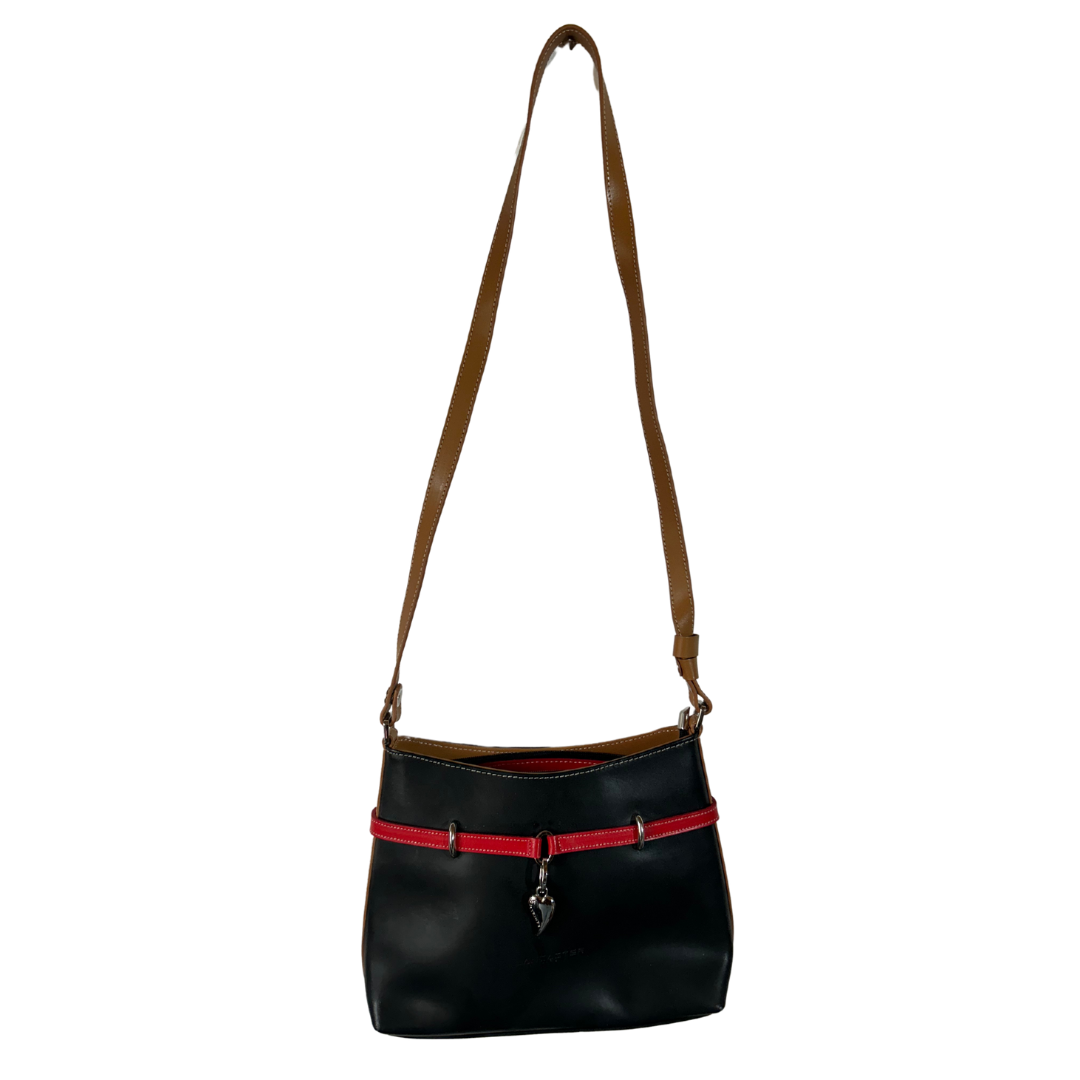 Sac à main Lancaster Versailles porté épaule la friperie vintage 25