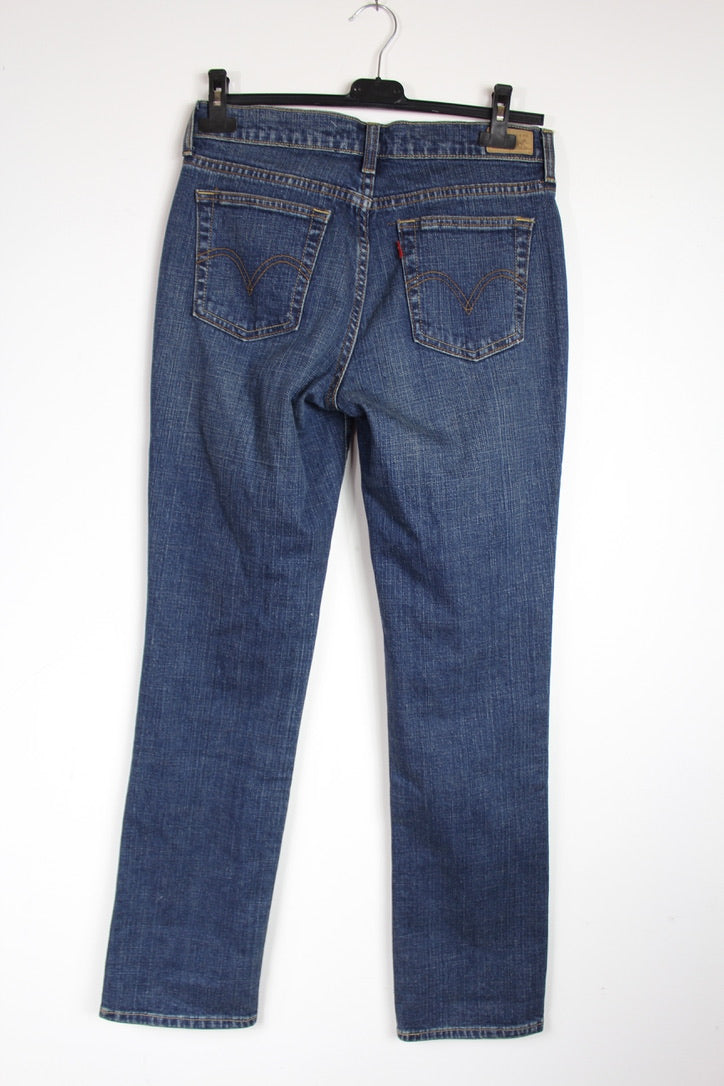 Jean Levi's 505 straight leg vintage bleu brut la friperie vintage 25