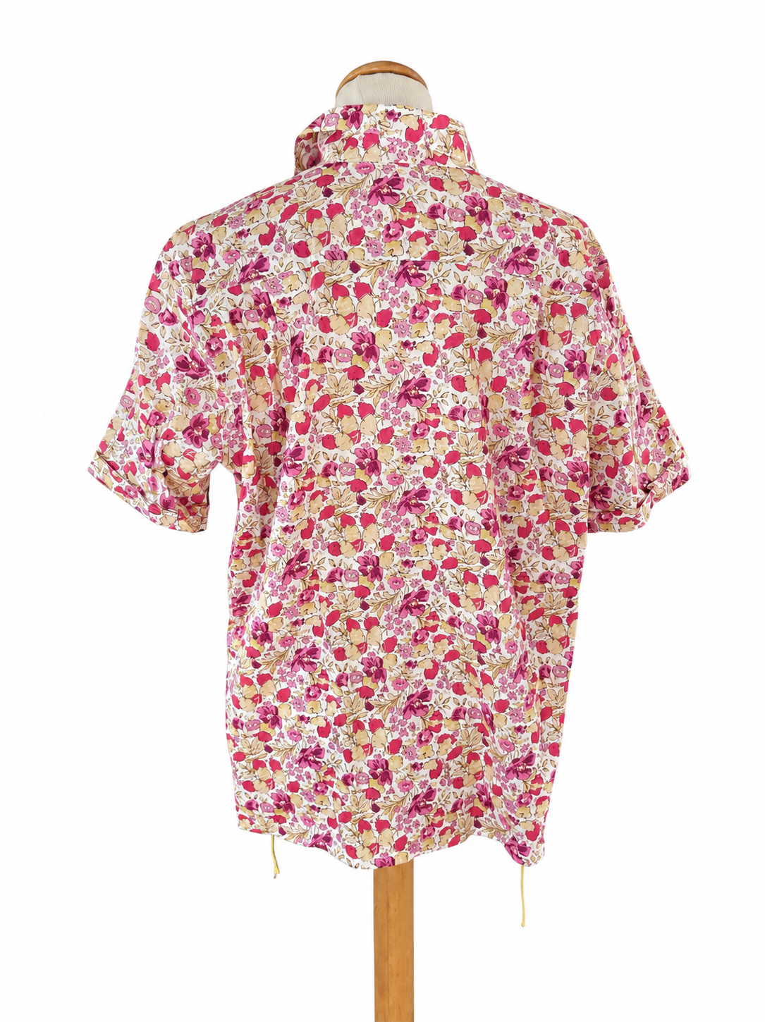 Chemisier fleuri vintage coton