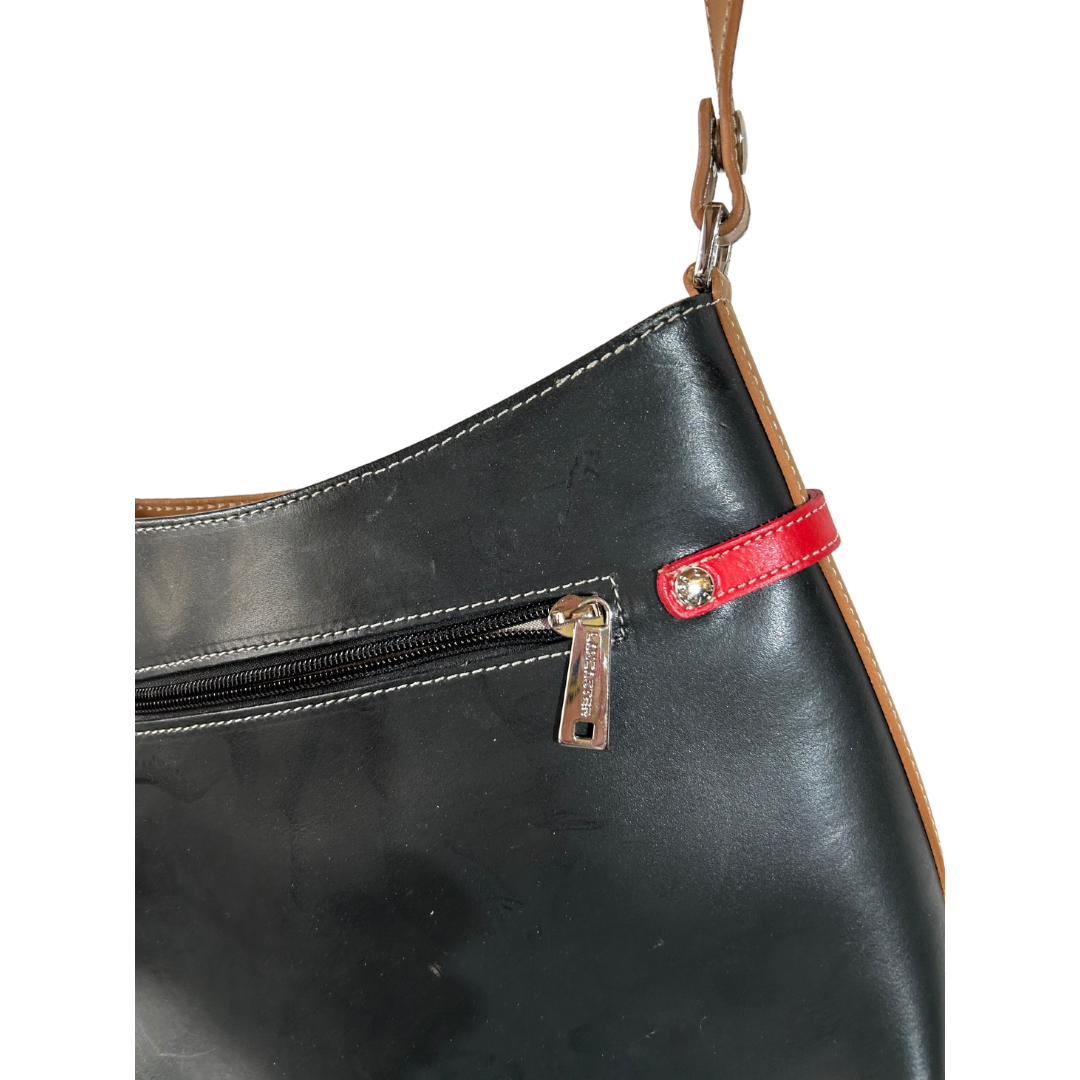 Sac à main Lancaster Versailles porté épaule la friperie vintage 25