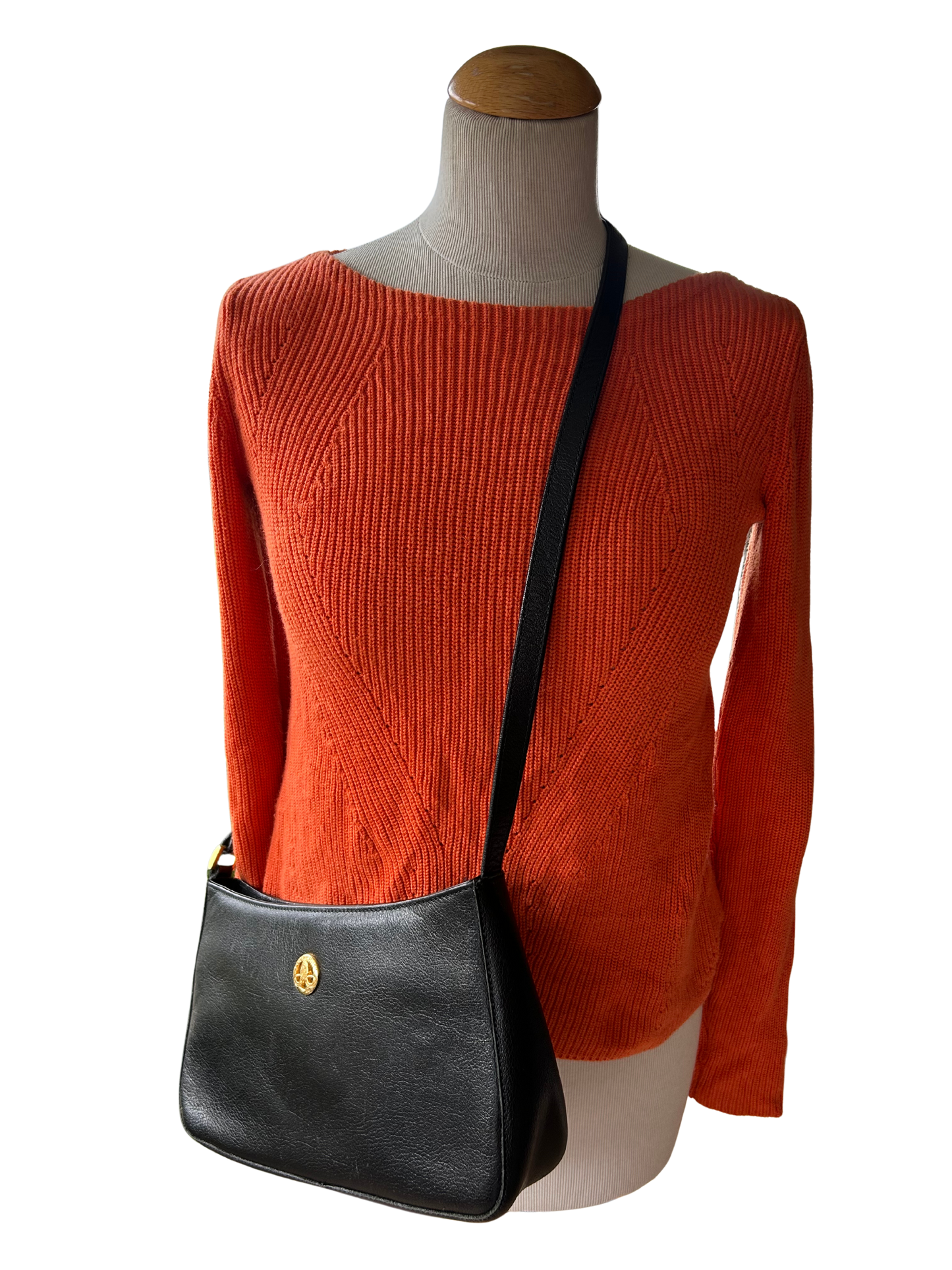 Sac Pourchet Paris vintage cuir la friperie vintage 25