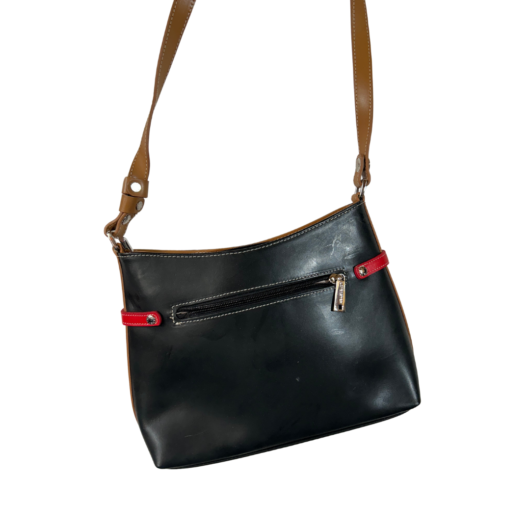 Sac à main Lancaster Versailles porté épaule la friperie vintage 25