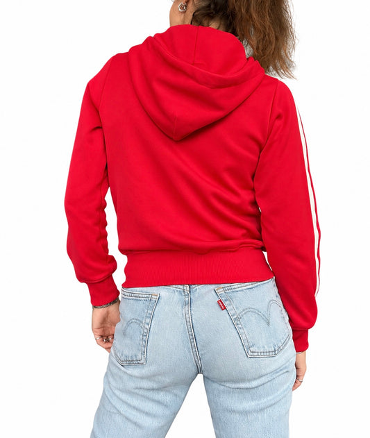 Veste Adidas Originals vintage rouge