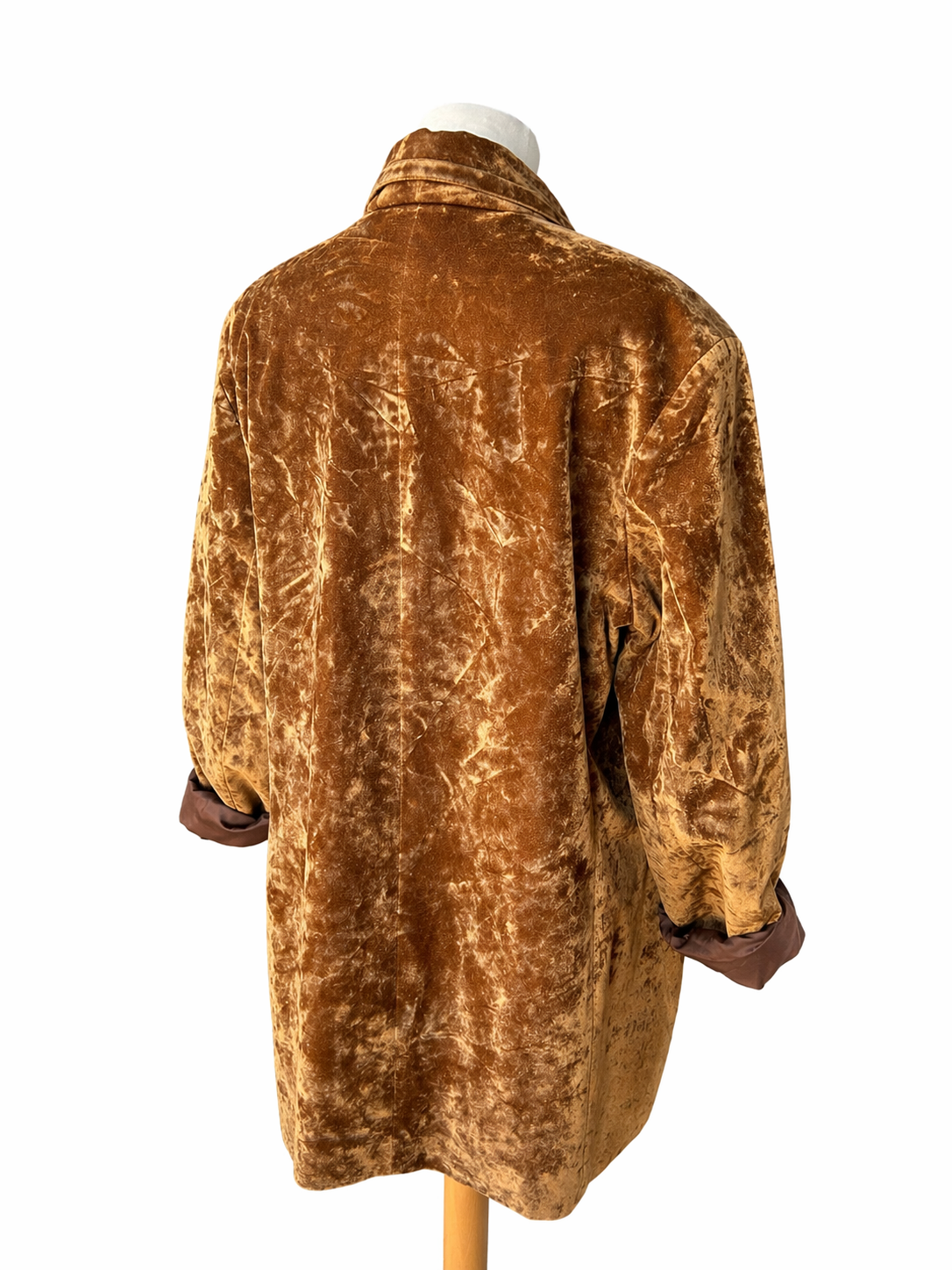 Veste blazer vintage velours marron