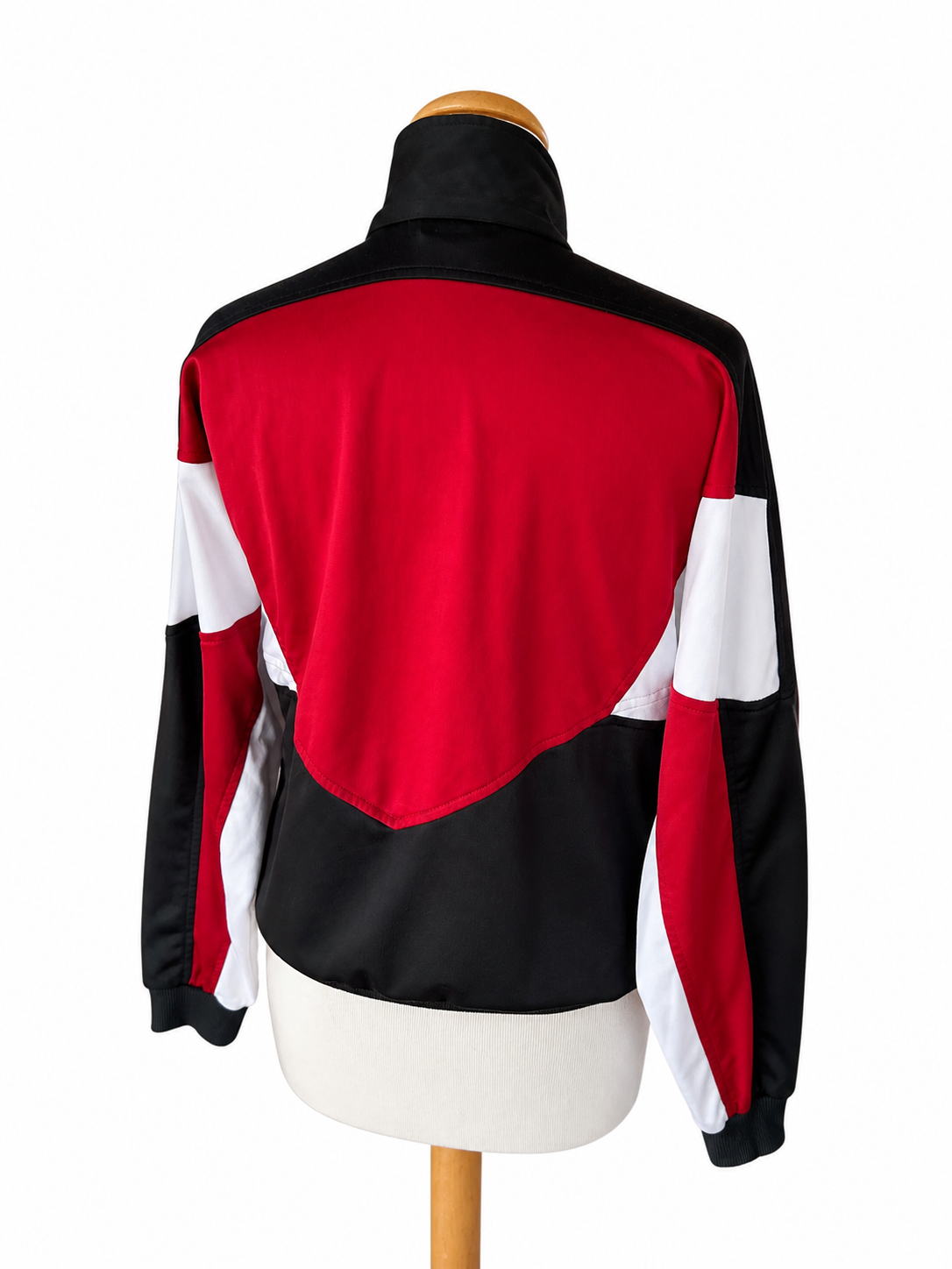 Veste Nike vintage zippée rouge noir 90