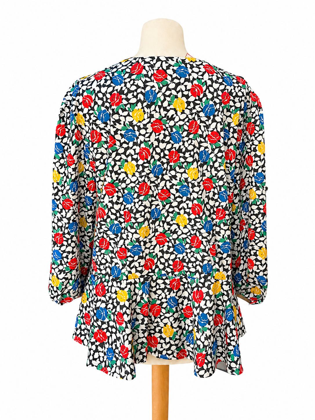 Chemisier vintage imprimé floral