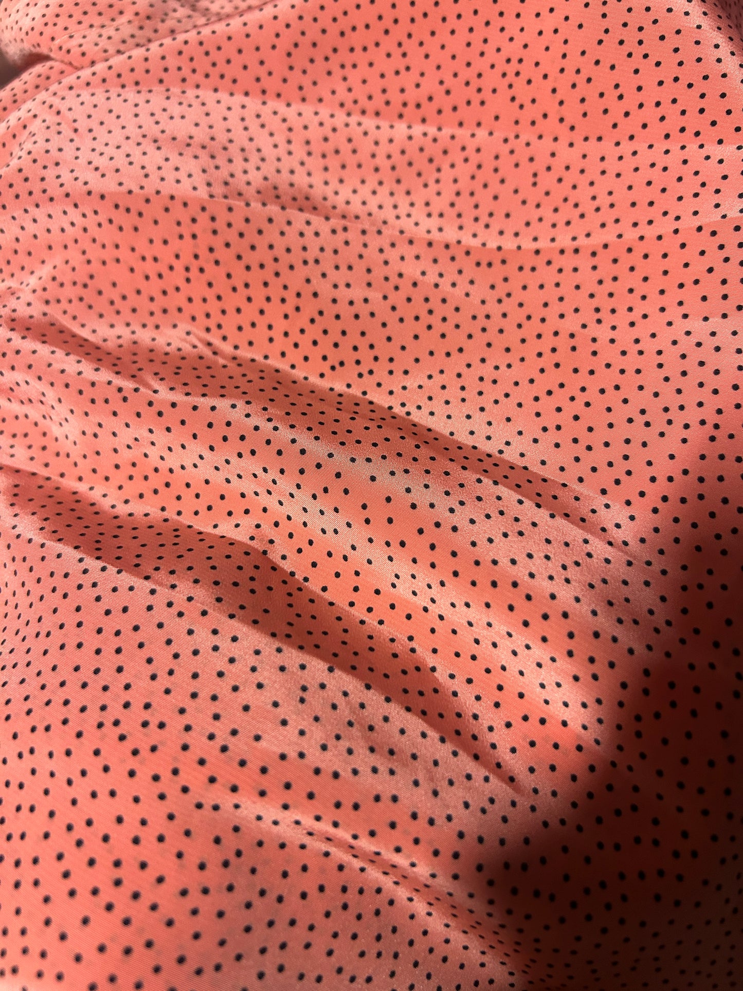 Veste blazer Darel corail à pois