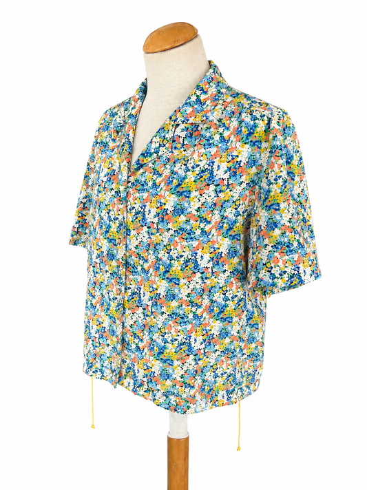 Chemisier fleuri vintage