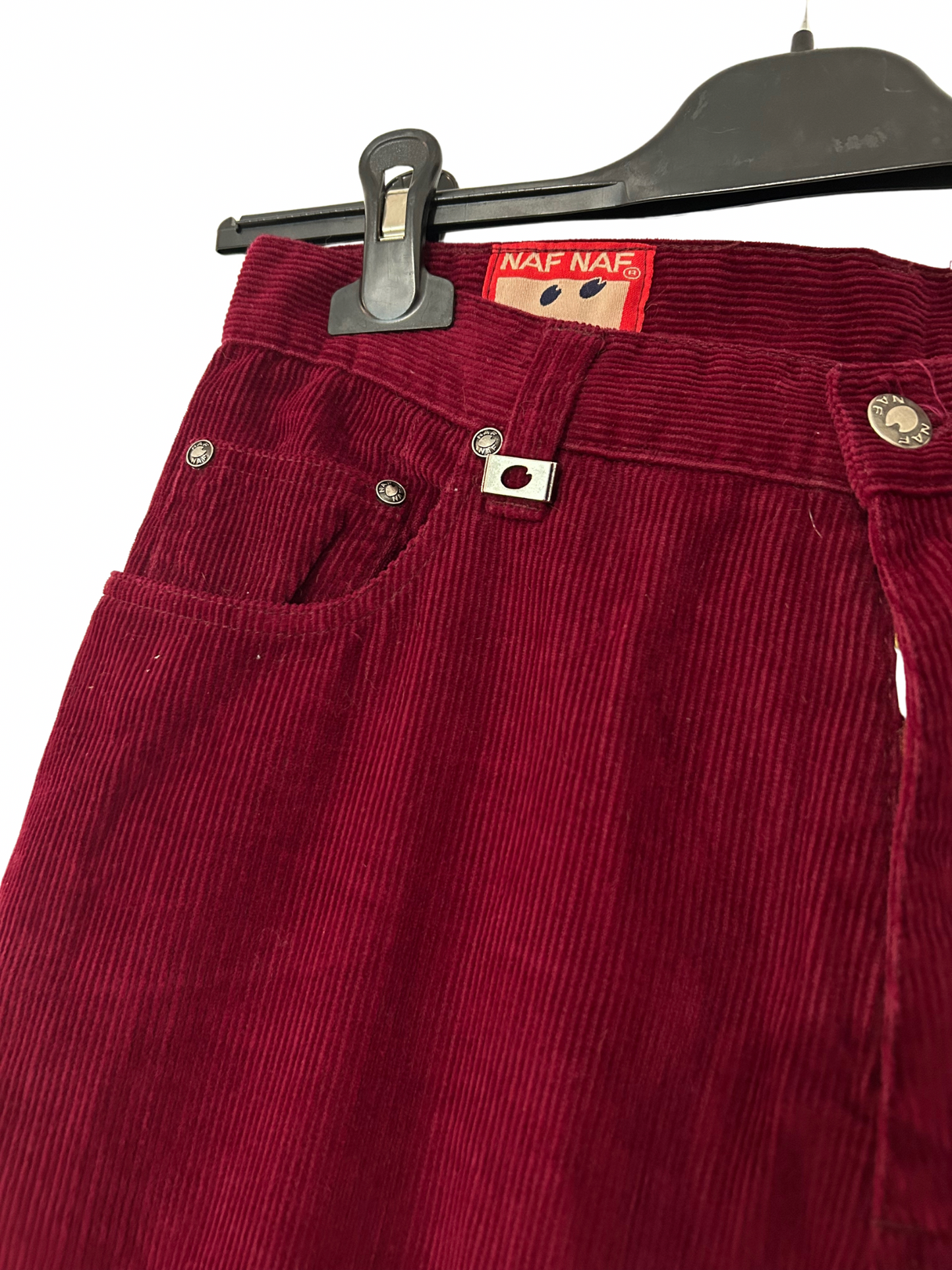 Pantalon vintage velours côtelé Nafnaf