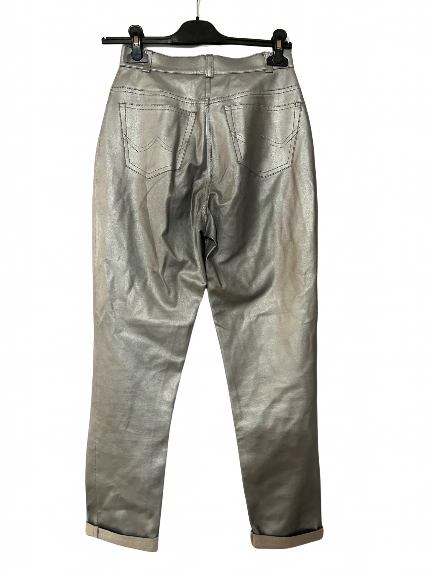 Pantalon argenté vintage Benetton