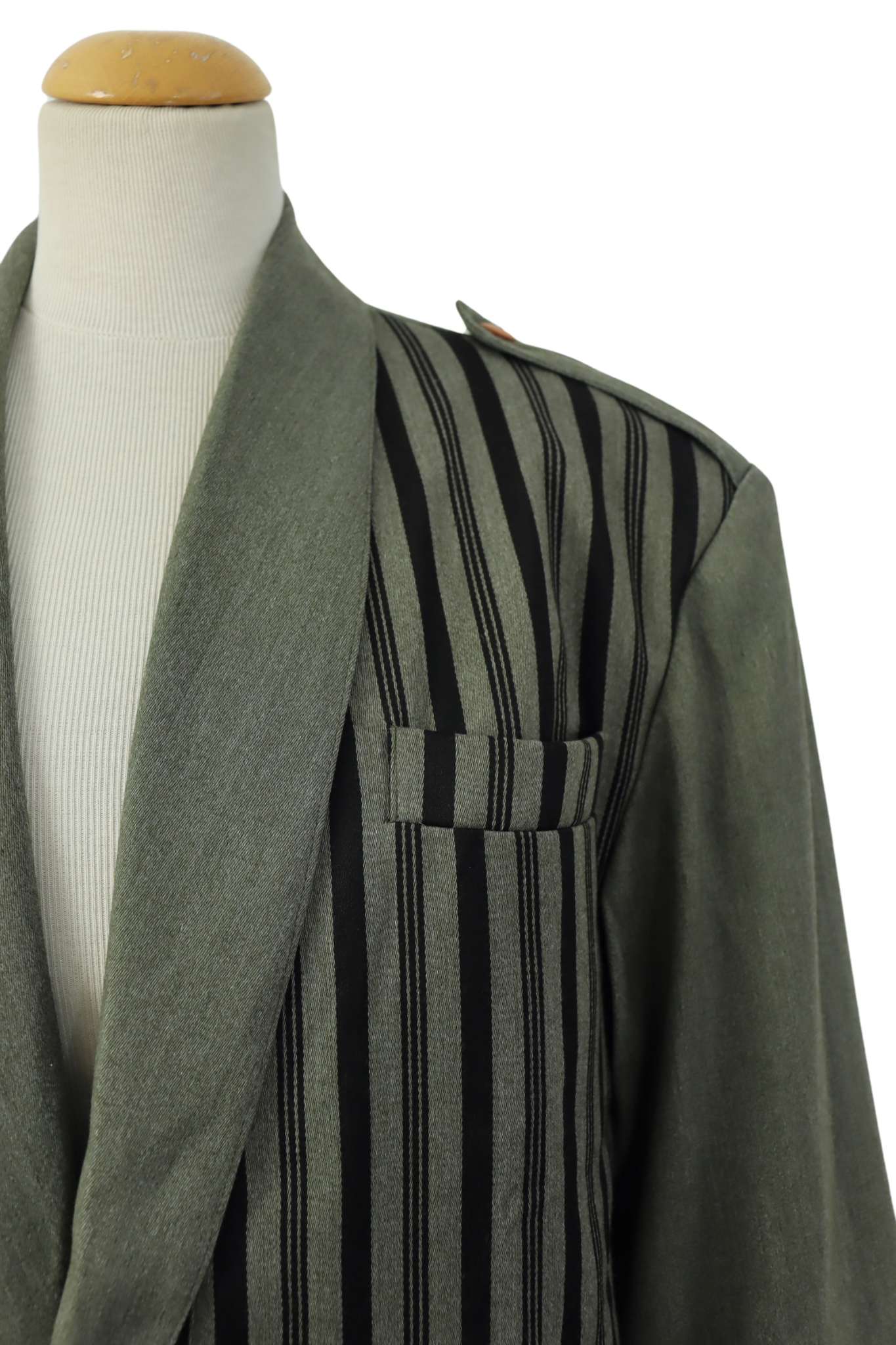 Veste vintage blazer homme à rayures la friperie vintage 25
