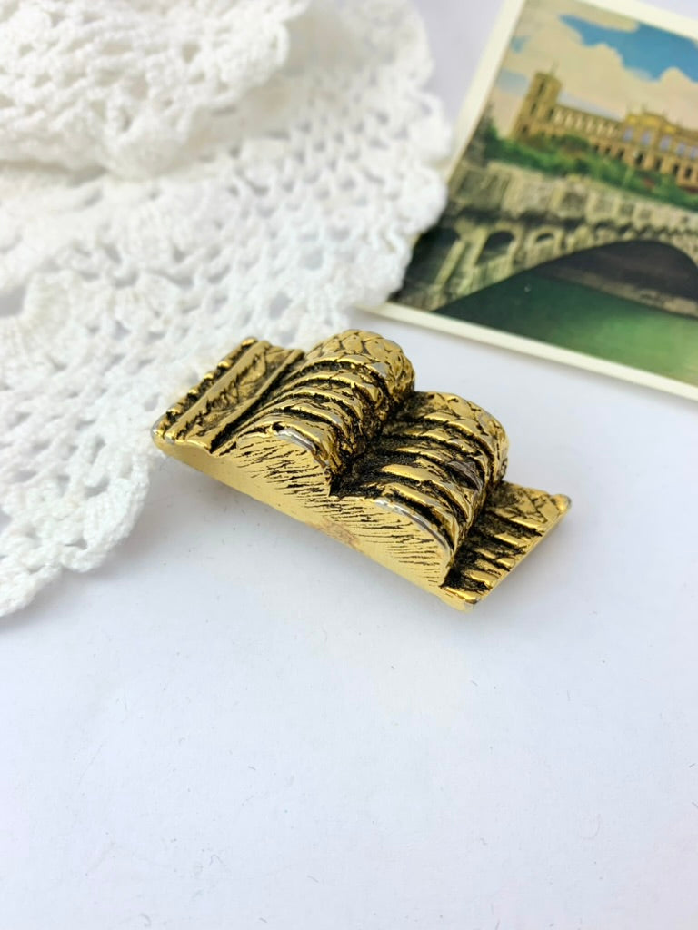 Broche vintage Georges Rech Paris abstraite La friperie vintage la friperie vintage 25