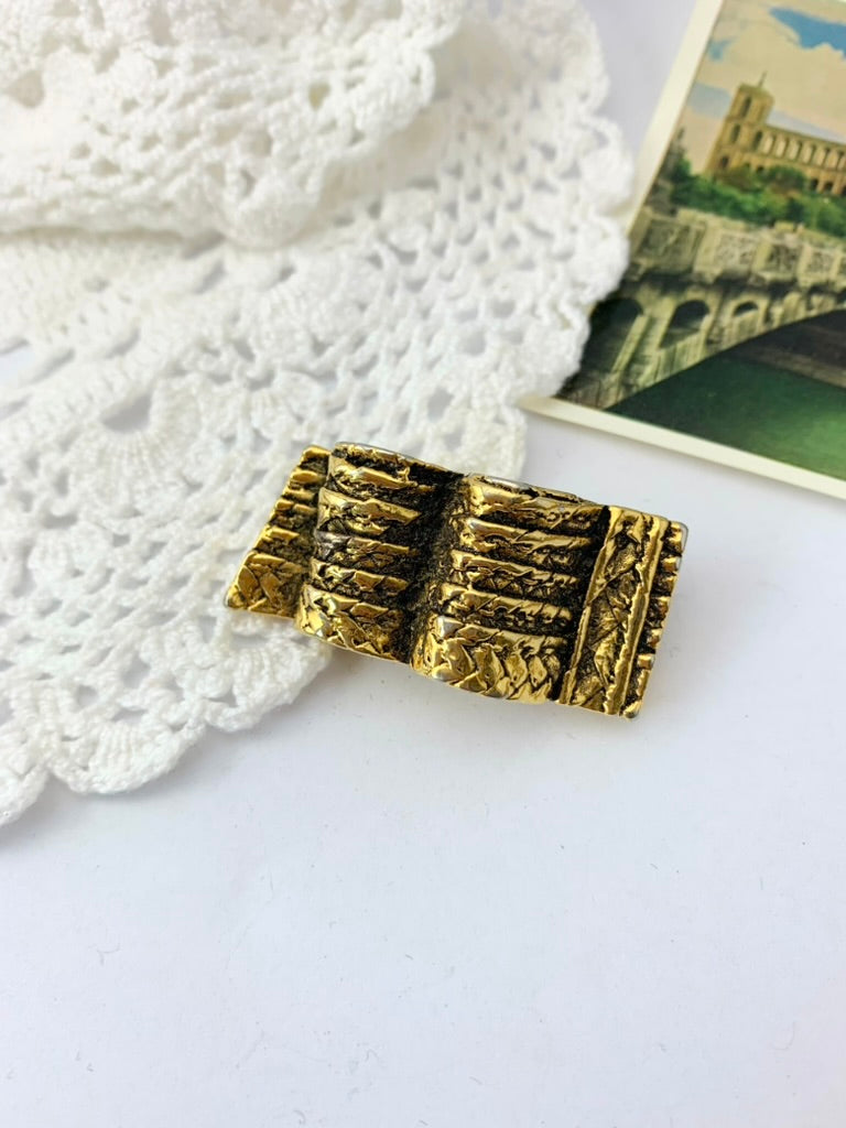 Broche vintage Georges Rech Paris abstraite La friperie vintage la friperie vintage 25