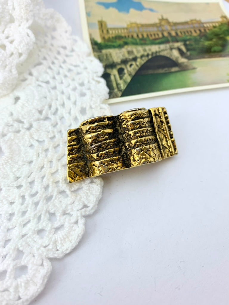 Broche vintage Georges Rech Paris abstraite La friperie vintage la friperie vintage 25
