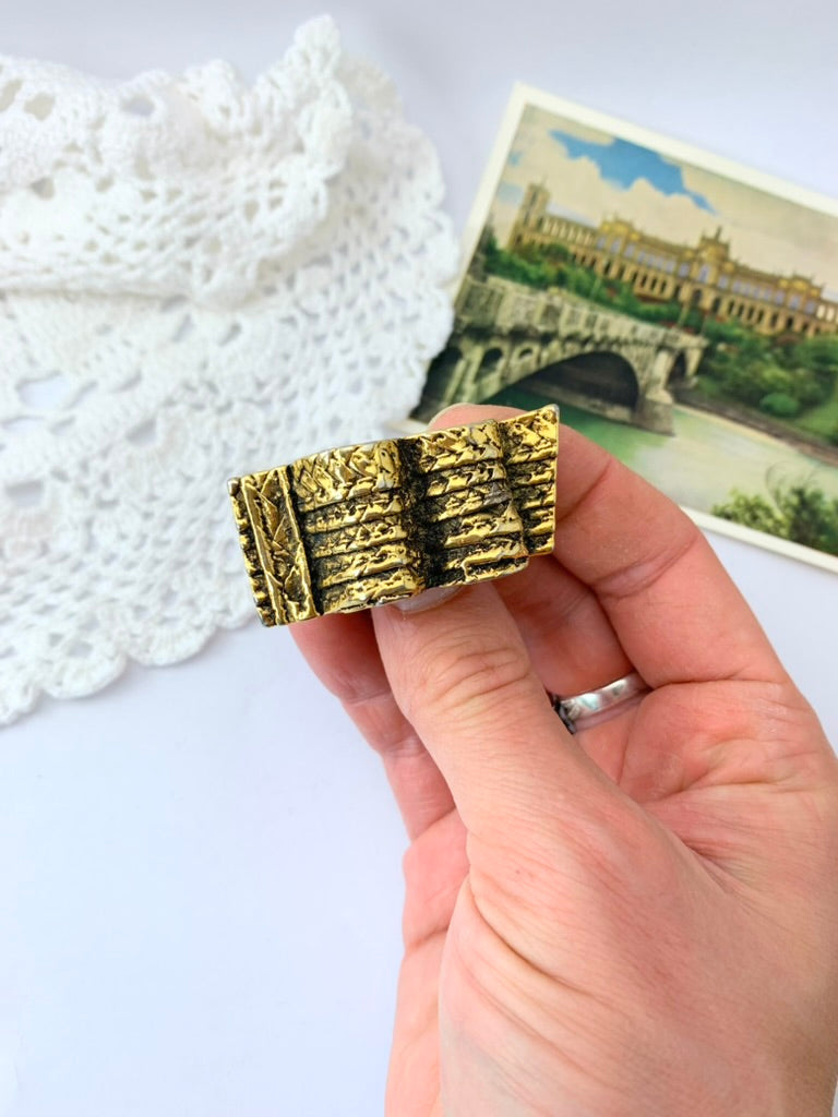 Broche vintage Georges Rech Paris abstraite La friperie vintage la friperie vintage 25