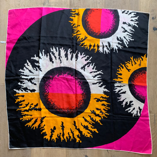 Foulard en soie vintage Gibénard La friperie vintage la friperie vintage 25