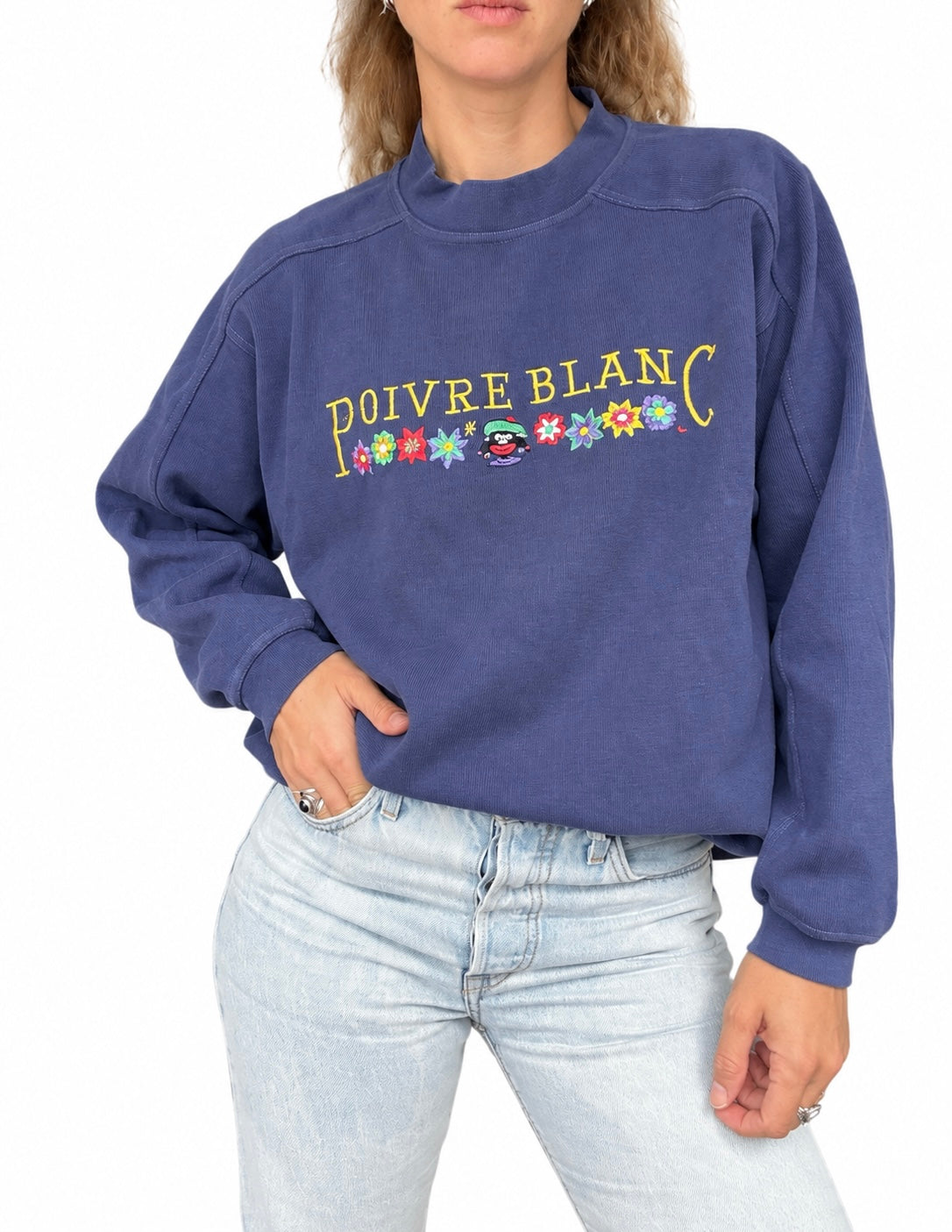 Sweat shirt vintage Poivre Blanc