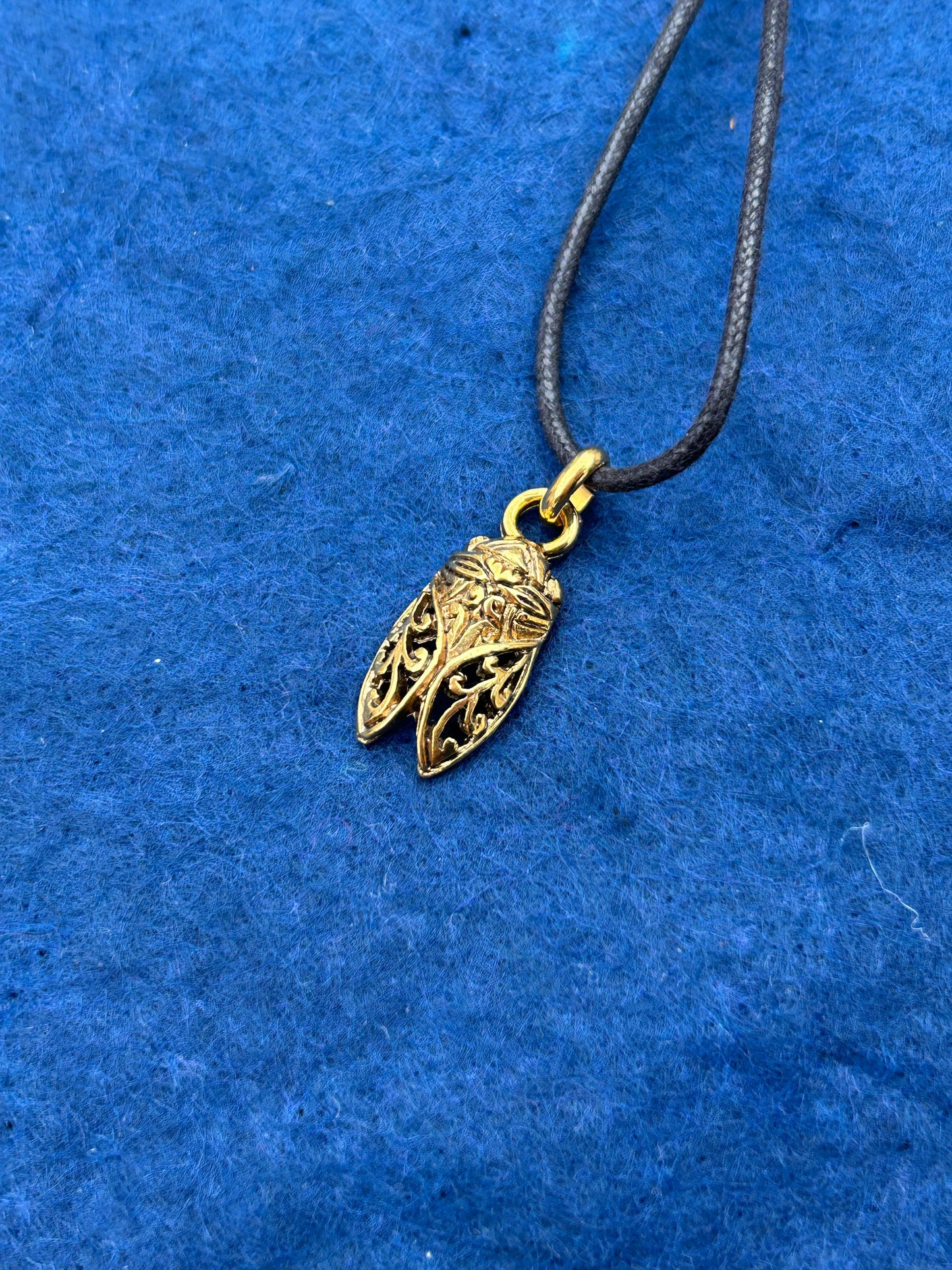 Pendentif cigale René Gouin la friperie vintage 25