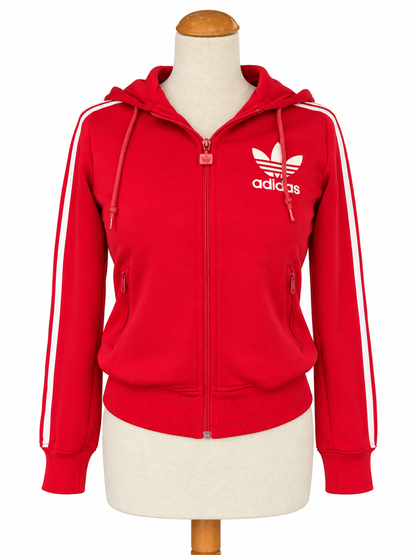 Veste Adidas Originals vintage rouge