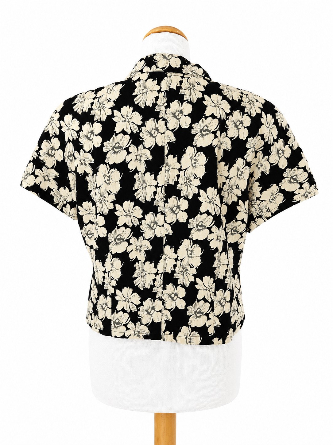 Veste manches courtes imprimé floral Darel
