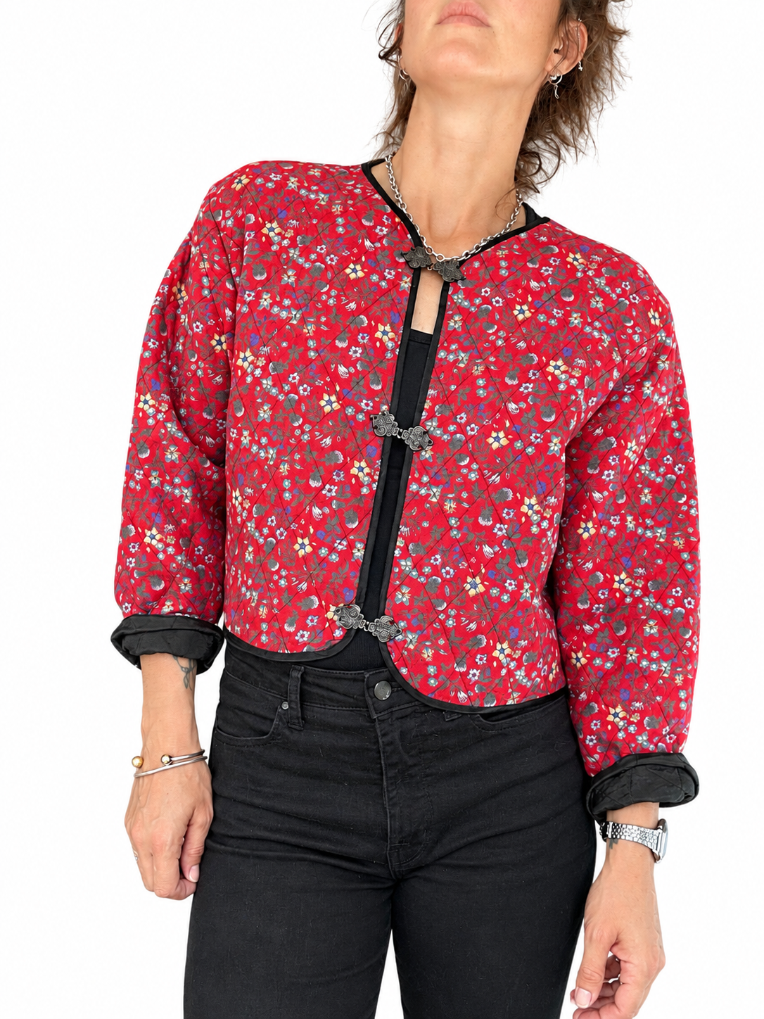 Veste autrichienne vintage matelassée