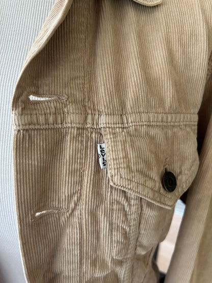 Veste Levi’s velours beige vintage
