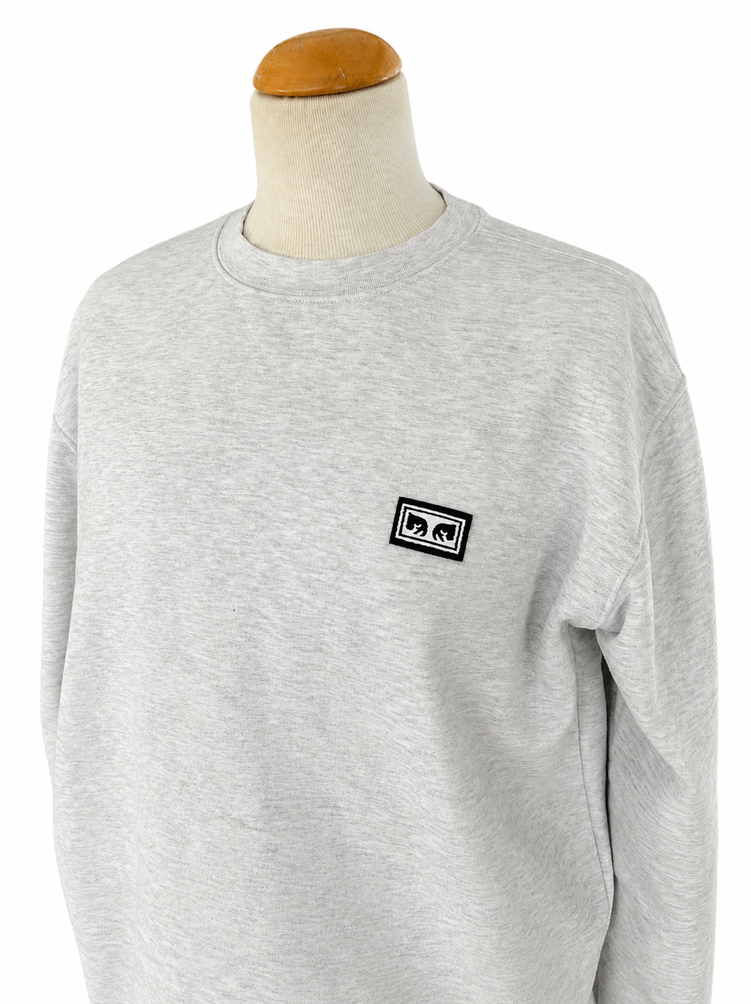 Sweat Obey gris chiné