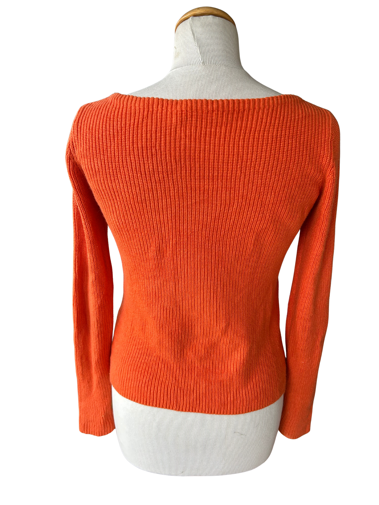 Pull over Hugo Boss orange la friperie vintage 25