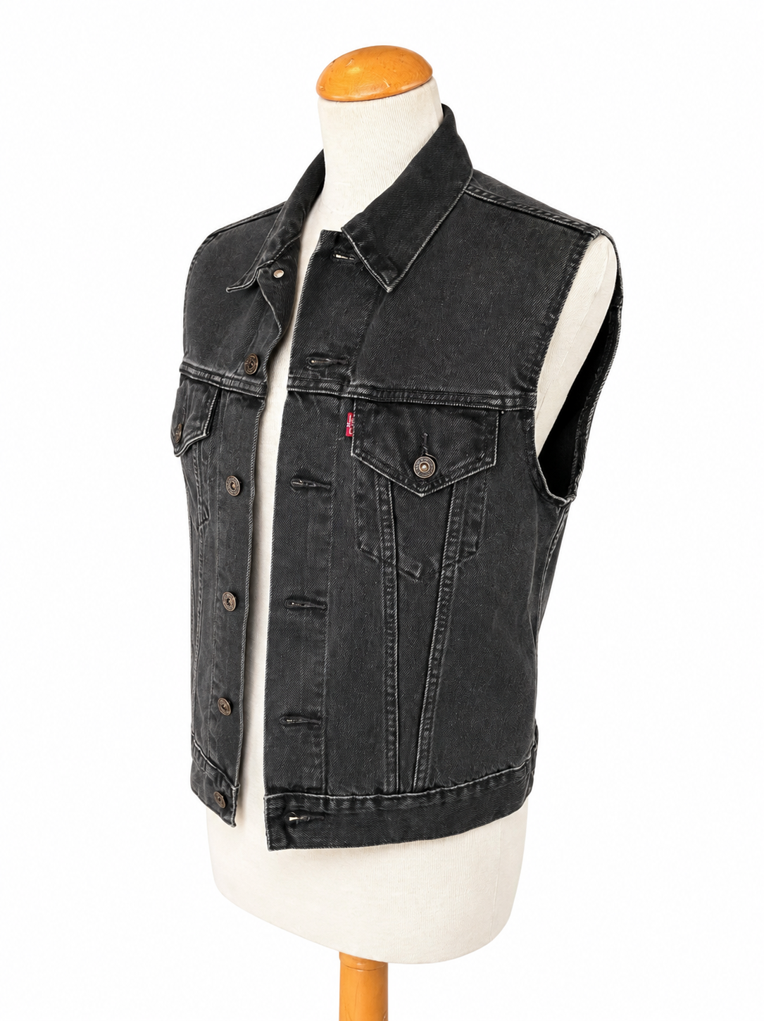 Veste en jean Levis vintage sans manches