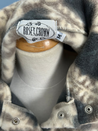 Veste polaire vintage à motif – Italie