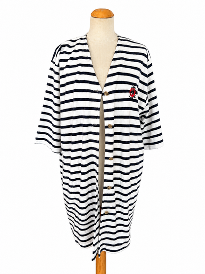 Robe de plage marinière vintage