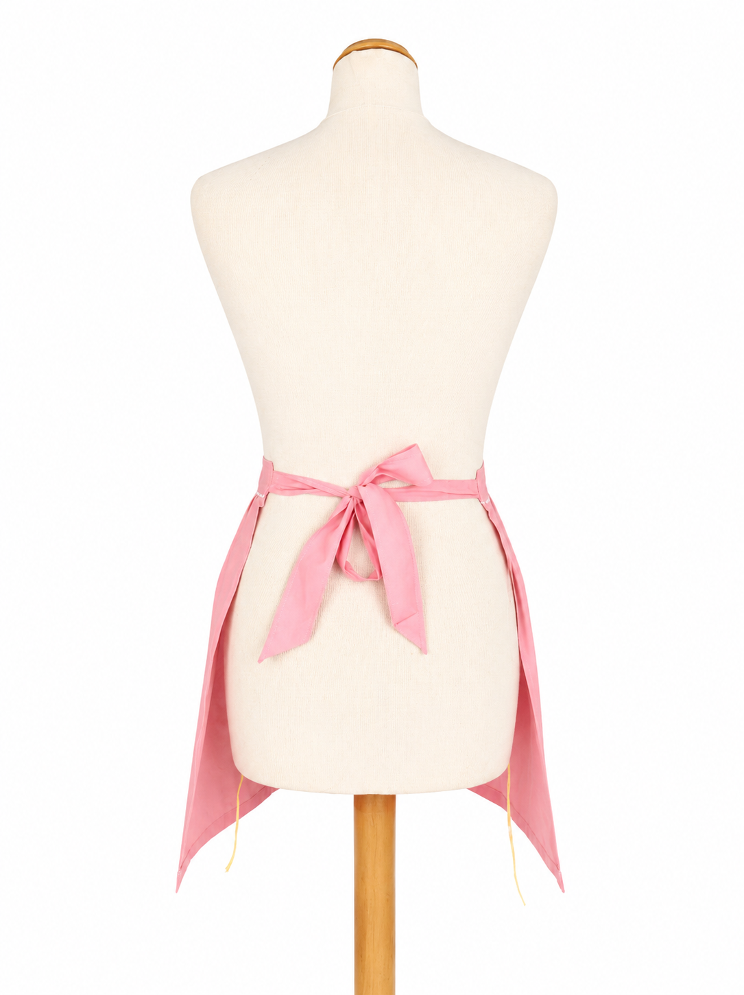 Tablier vintage rose poches fleuries 70’s