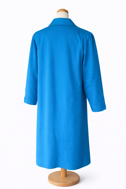 Trench vintage bleu Claude Harvey