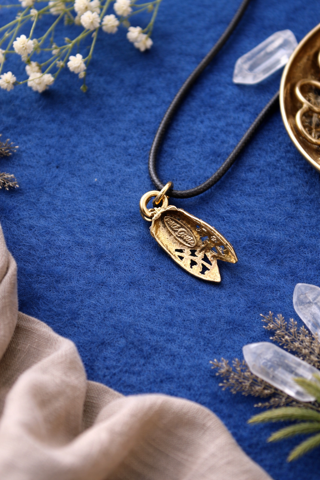 Pendentif cigale René Gouin la friperie vintage 25