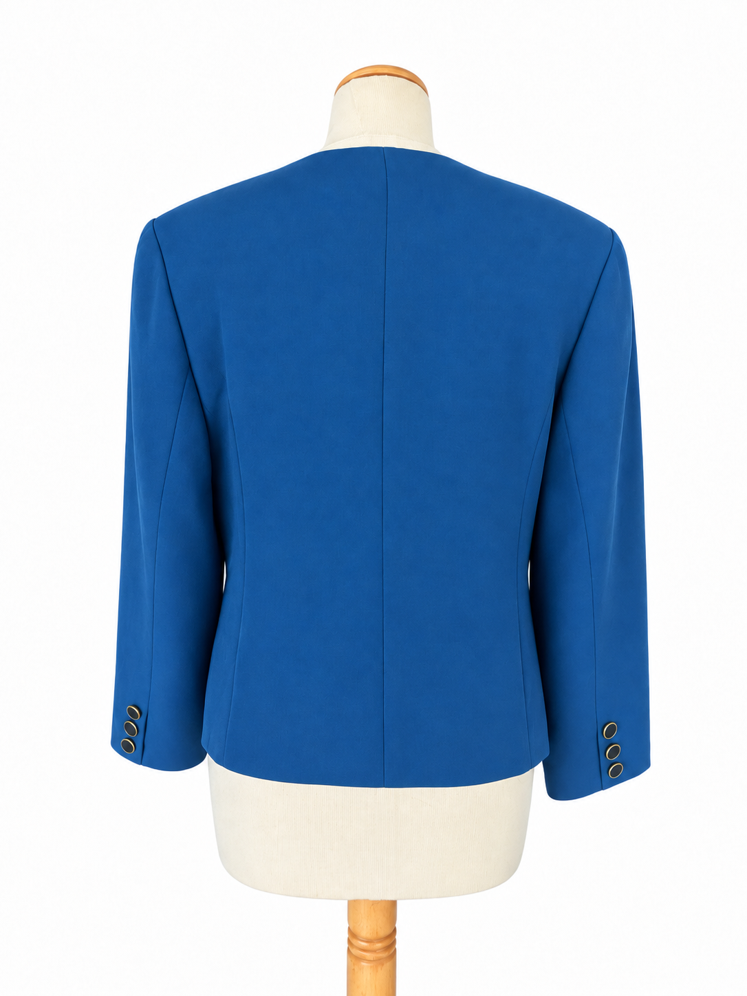 Veste blazer vintage bleu roi