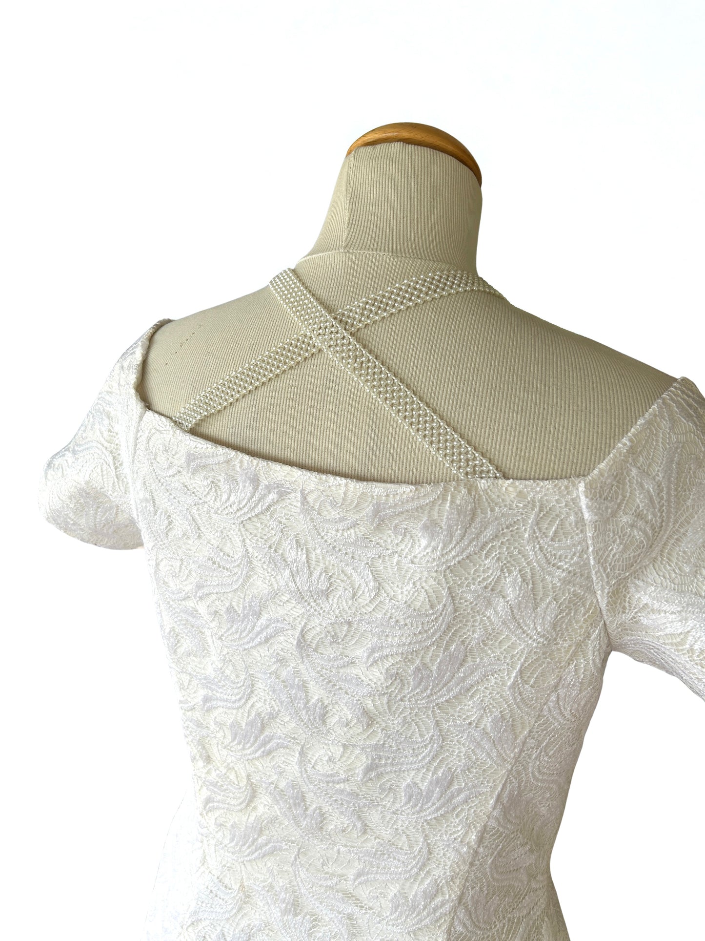 Robe vintage dentelle mariage