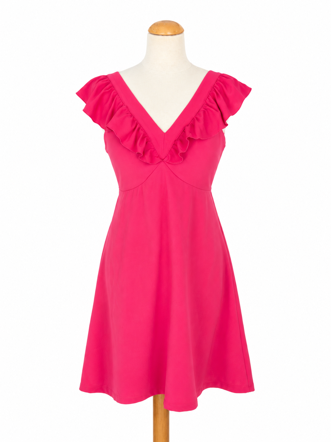 Robe Liu Jo fushia à volants