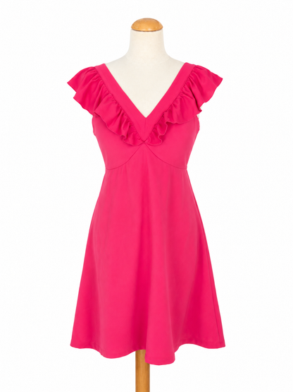 Robe Liu Jo fushia à volants