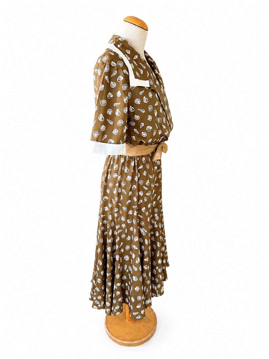 Robe vintage Guy Laroche coquillages