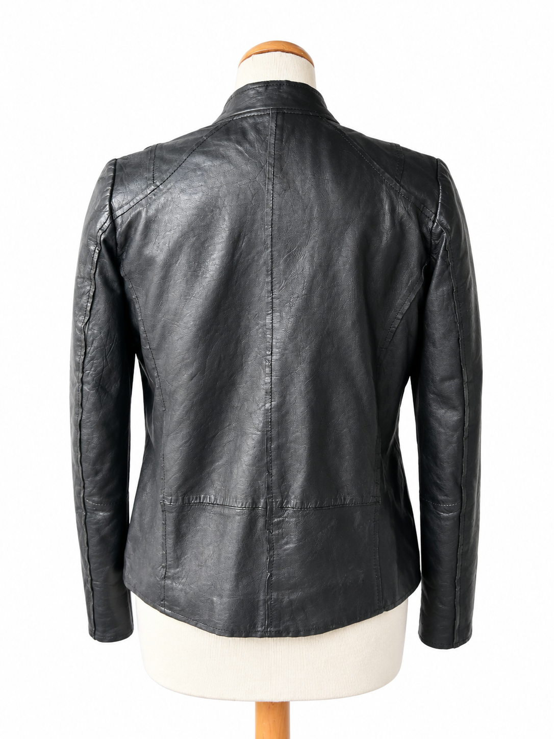Veste en cuir ikks noire