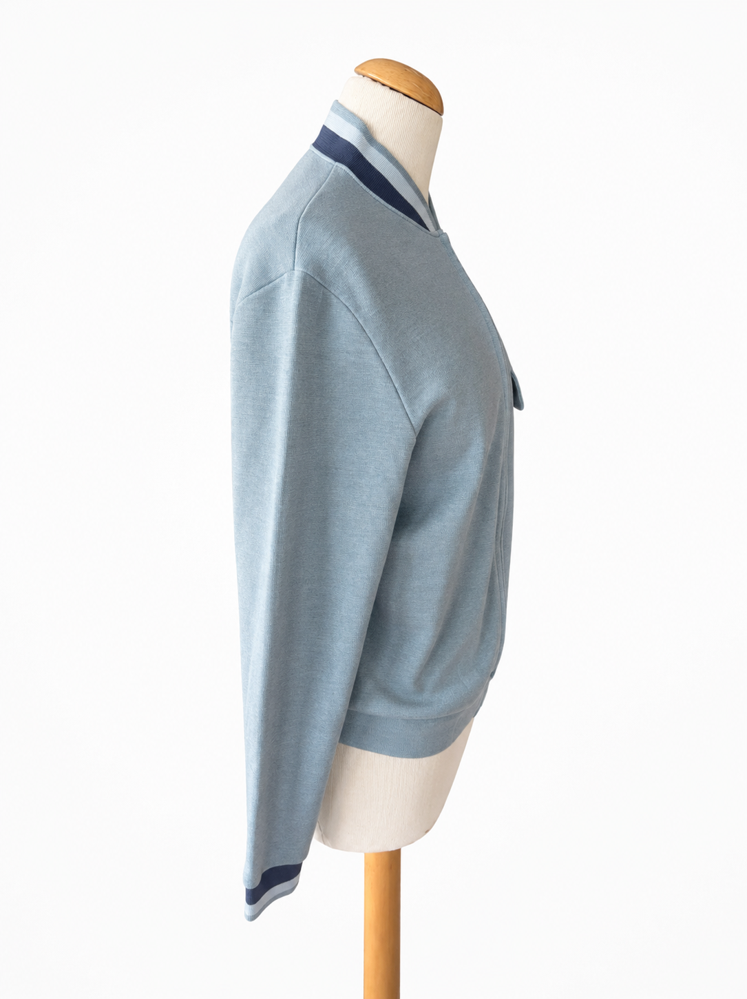 Veste zippée Trevois bleu ciel