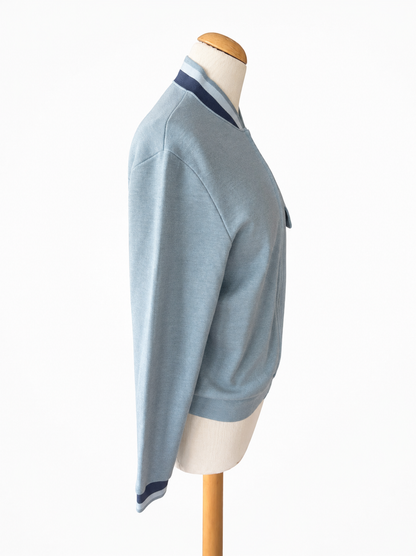 Veste zippée Trevois bleu ciel
