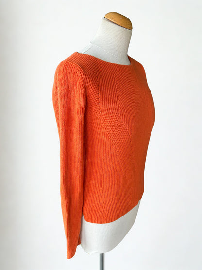 Pull over Hugo Boss orange la friperie vintage 25