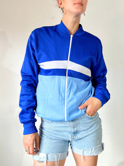 Veste vintage de sport bleu années 80 la friperie vintage 25