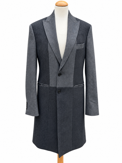 Veste longue Kenzo homme laine gris