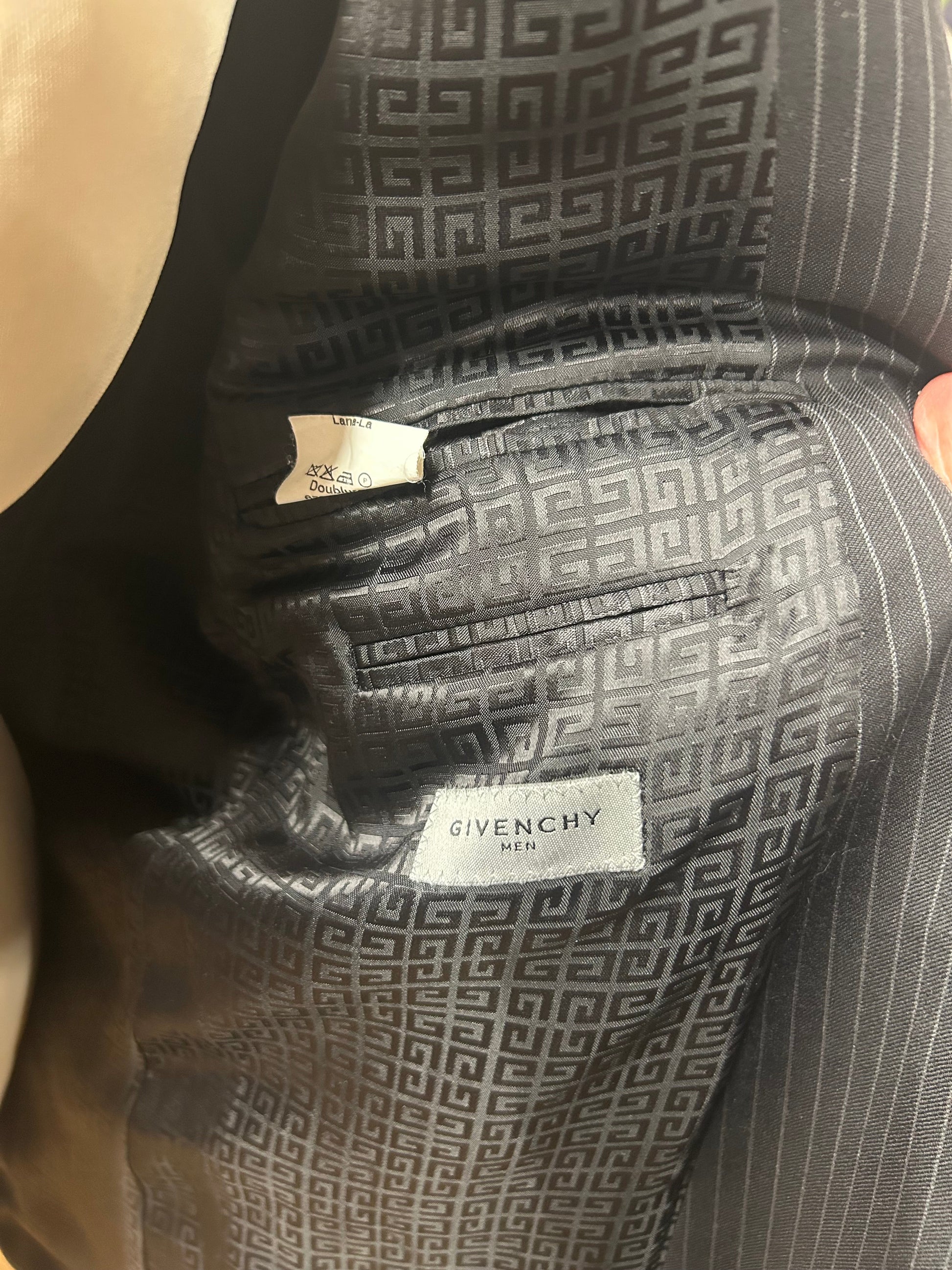 Veste givenchy men vintage laine la friperie vintage 25