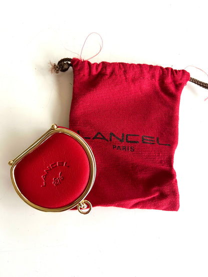 Porte-pièces vintage Lancel cuir la friperie vintage 25