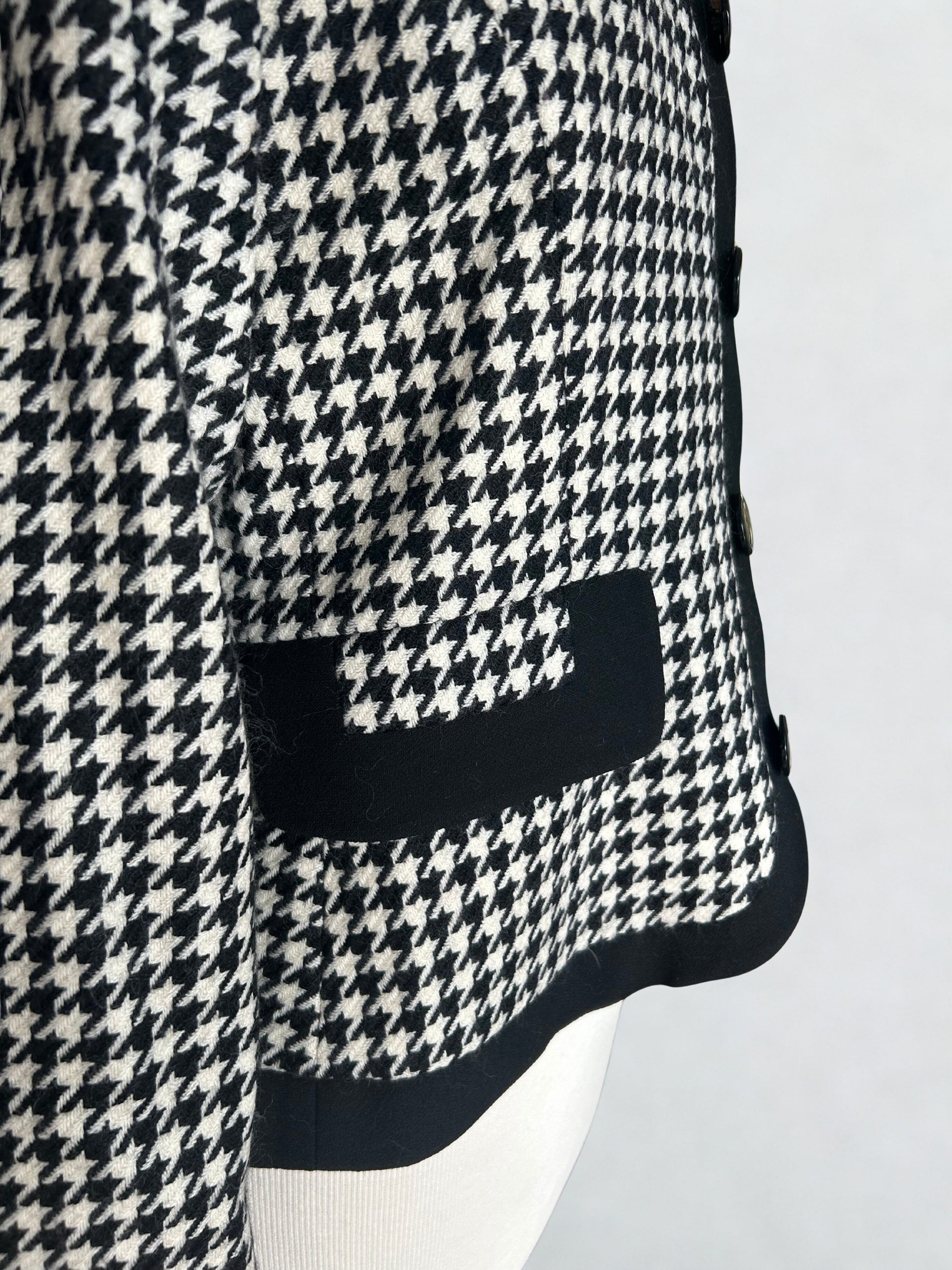 Veste vintage pied de poule laine - friperie vintage la friperie vintage 25