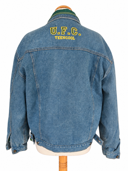 Veste en jean vintage doublure amovible